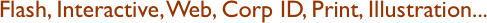 Flash, Interactive, Web, Corp ID,